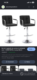 Coppia sgabelli