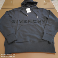 Felpa GIVENCHY 4G con cappuccio col. night blue