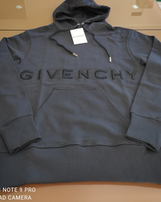 Felpa GIVENCHY 4G con cappuccio col. night blue