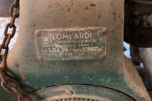Trattore motori Lombardini Lda 75 e 96 diesel