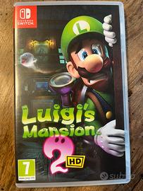 Luigi‘s mansion e Ninjago il film Nintendo switch1
