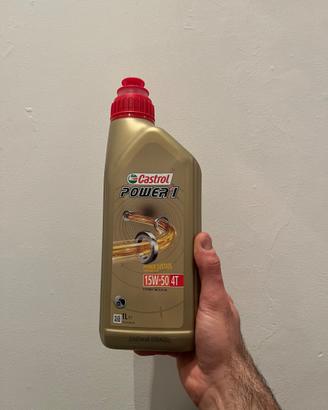 olio castrol power 15W-50 4T