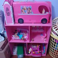 casa di barbie fatta a mano in legno 