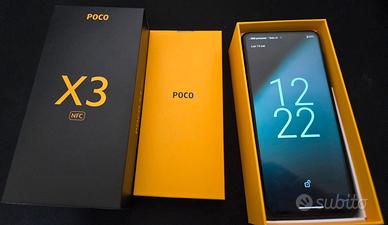 POCO X3 NFC 6/128GB -Scatola e Cover - Android 15