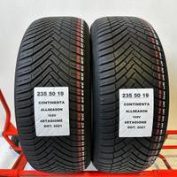 2 gomme 235 50 19 Continental 4stagione