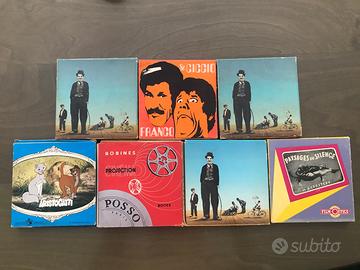 Pellicole super 8 charlot, aristogatti, e altre