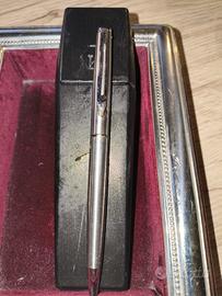 Penne Parker in acciaio satinato