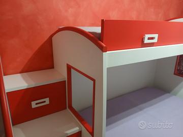 cameretta con 3 posti letto