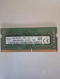 Ram 8gb  ddr4 sodimm  notebook