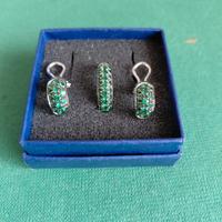 Parure anello ed orecchini argento 925