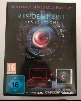 NINTENDO 3DS CIRCLE PAD PRO +RESIDENTI EVIL