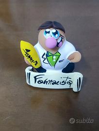 Fischietto Farmacista terracotta idea LAUREA 