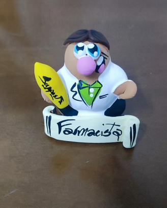 Fischietto Farmacista terracotta idea LAUREA 
