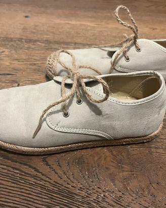 Espadrillas Pisamonas Beige Bambino 35