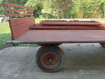 Rimorchio agricolo 2 assi