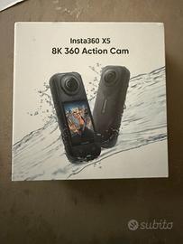 Insta 360 x5 8k 360 action cam