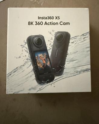Insta 360 x5 8k 360 action cam