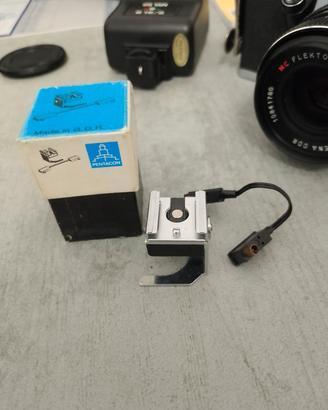 Slitta Flash Pentacon con Cavo per Praktica VLC