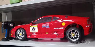 Ferrari 360 modena con motore a scoppio 2 tempi