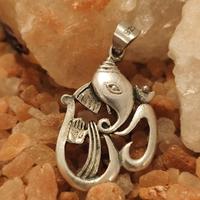 Ciondolo in Argento 925 Ganesha