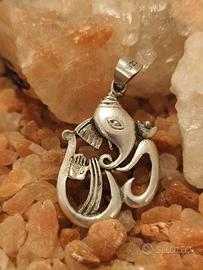Ciondolo in Argento 925 Ganesha