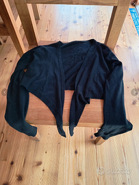 Coprispalla nero morbidissimo