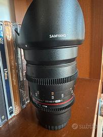SAMYANG MF 24 MM T1.5 VDSLR MK2 MFT MICRO 4:3