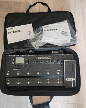 Line 6 POD HD500X pedaliera multieffetto
