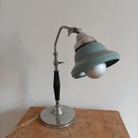 Lampada da tavolo ministeriale vintage anni 1930