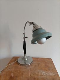 Lampada da tavolo ministeriale vintage anni 1930