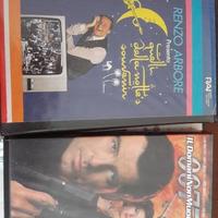 Videocassette vhs originali + contenitori portacas