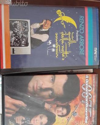 Videocassette vhs originali + contenitori portacas