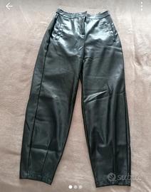 pantalone in pelle 