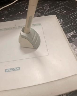 Tavoletta grafica Wacom da collezione, funziona