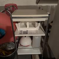 Carrellino porta oggetti cucina