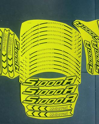 Adesivi per cerchioni BMW S 1000 R-DESIGN PLUS 