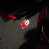 Proiettori luce led sottoporta audi originale 