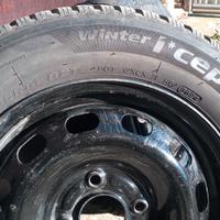 Cerchi ferro con termiche 14  ford fiesta