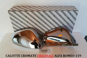 Calotte specchio cromate ORIGINALI Alfa Romeo 159