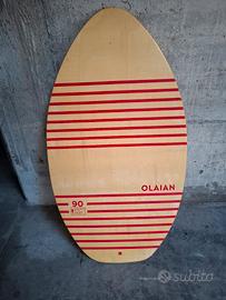 Tavola da Skimboard in legno.