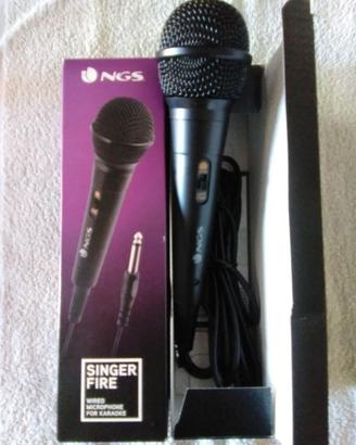 Microfono NGS SINGER FIRE dinamico