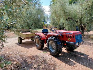 Trattore Carraro Tigrone 3200 con Trincia Meritano