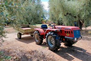 Trattore Carraro Tigrone 3200 con Trincia Meritano