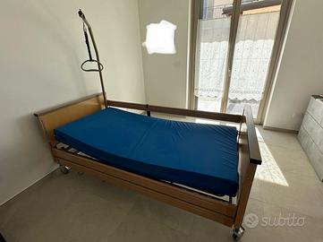 Letto Elettrico Wimed Bongo Deluxe con Asta Sollev