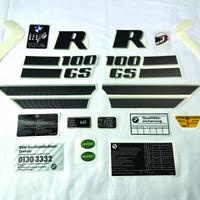 Adesivi BMW R 100 GS 1991 - 93 modello  rosso 