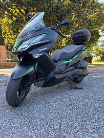 Kawasaki J300 – Nero Opaco / Verde Kawasaki (Ottim