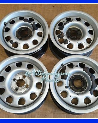 Cerchi in ferro 6 x 14 per VOLKSWAGEN Golf MK3