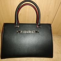 Borsa Mario Valentino nera rossa a spalla