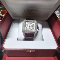 Cartier santos xl brillanti (p.e.r.m.u.t.a)