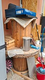 Tavolo - Bobine legno